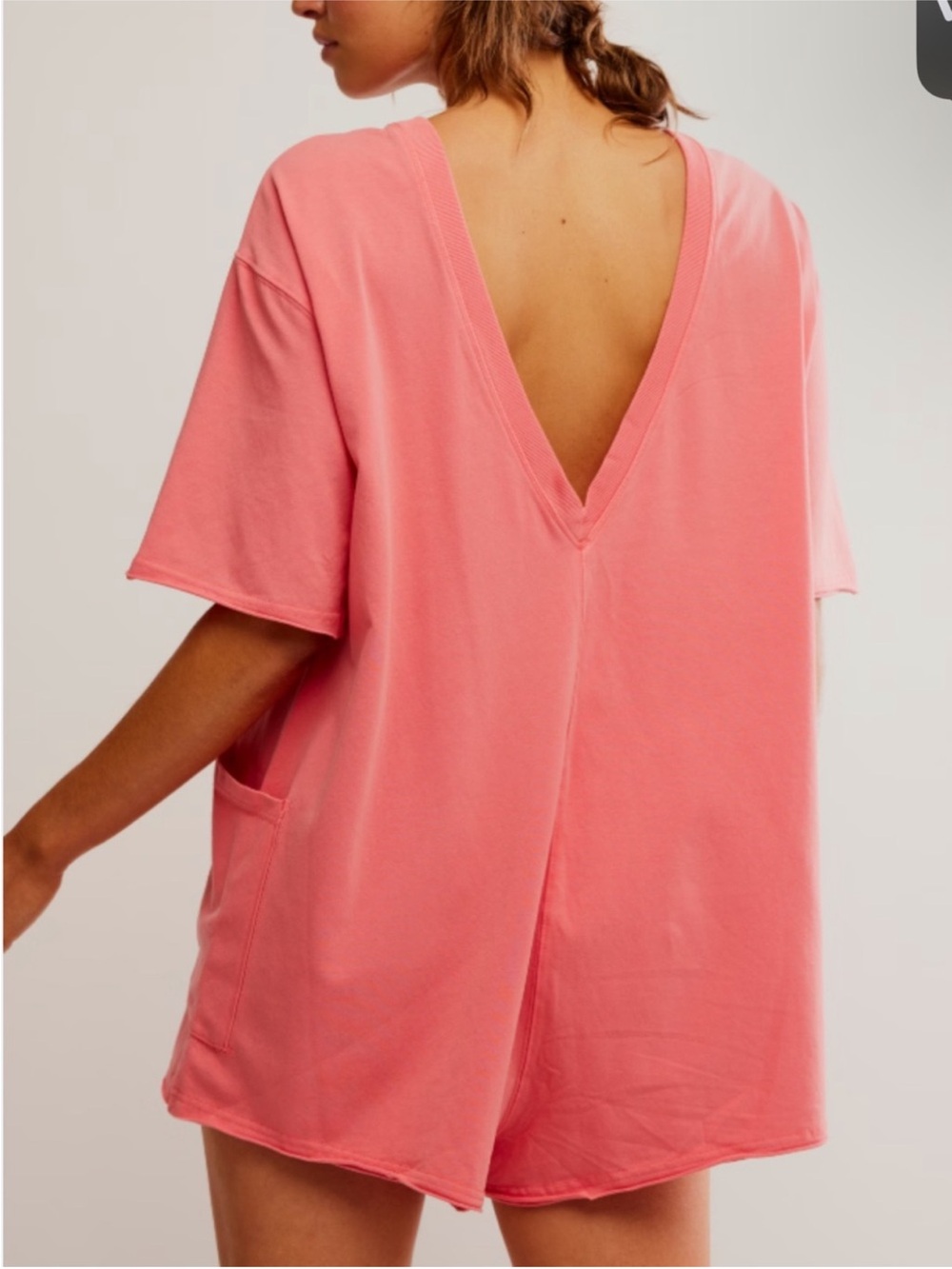 Free People Hot Shot Tee Romper